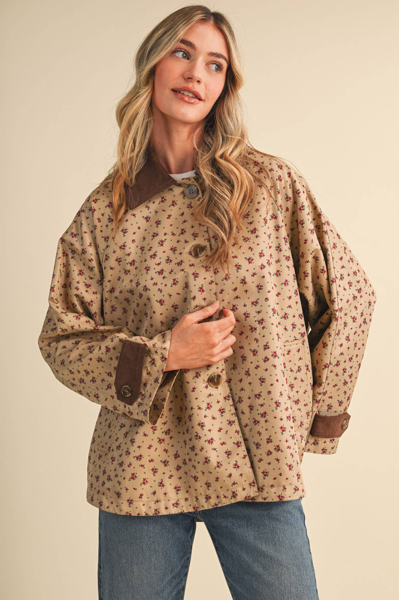 Heritage Floral Swing Jacket Outerwear &MERCI
