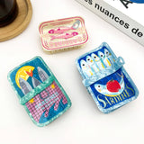 Sardine Can Hair Claw Clip, Creative Fish Tin Hair Clip: B Hair Accessories TheDivaSoap