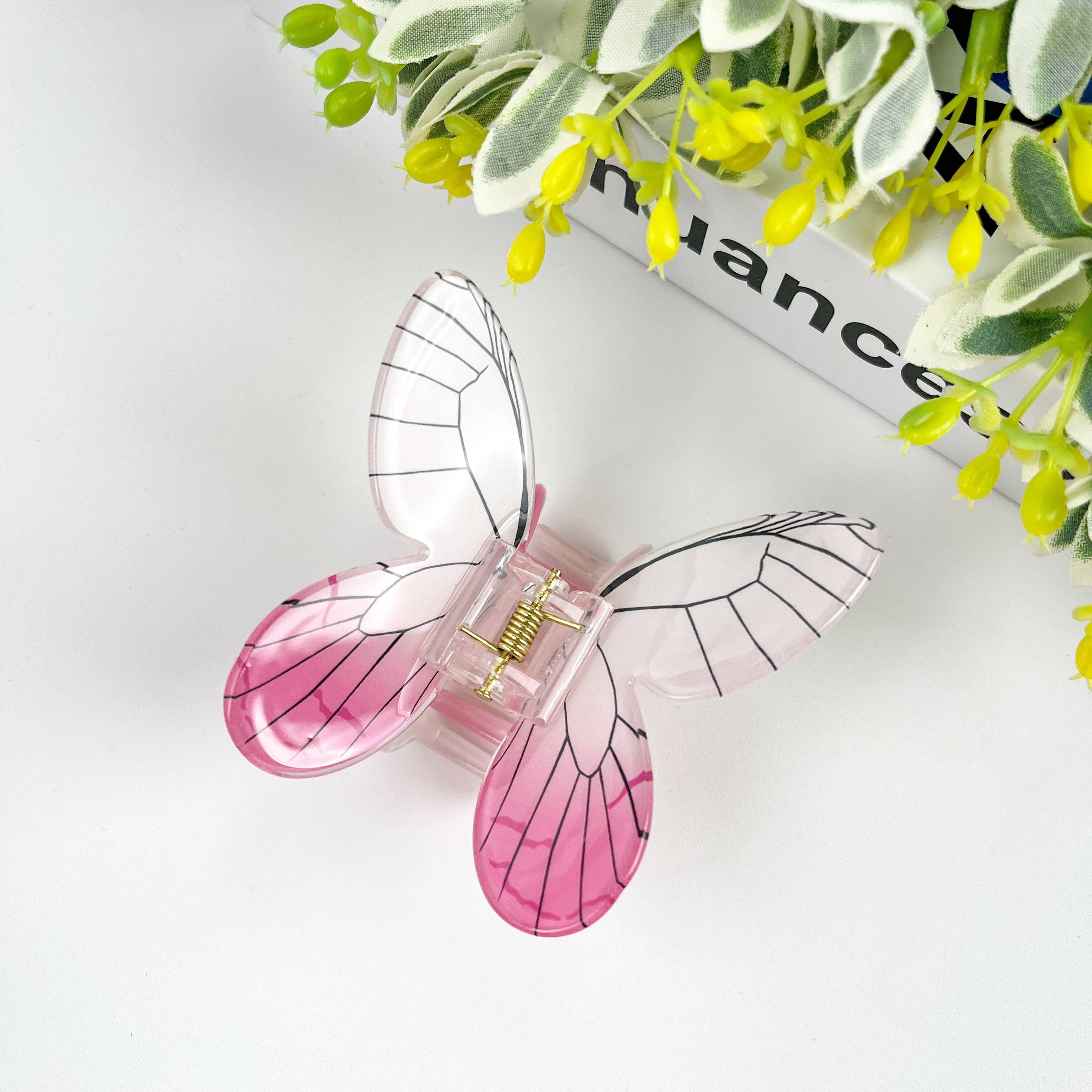 Colorful Butterfly Claw Clip Hair Accessories TheDivaSoap