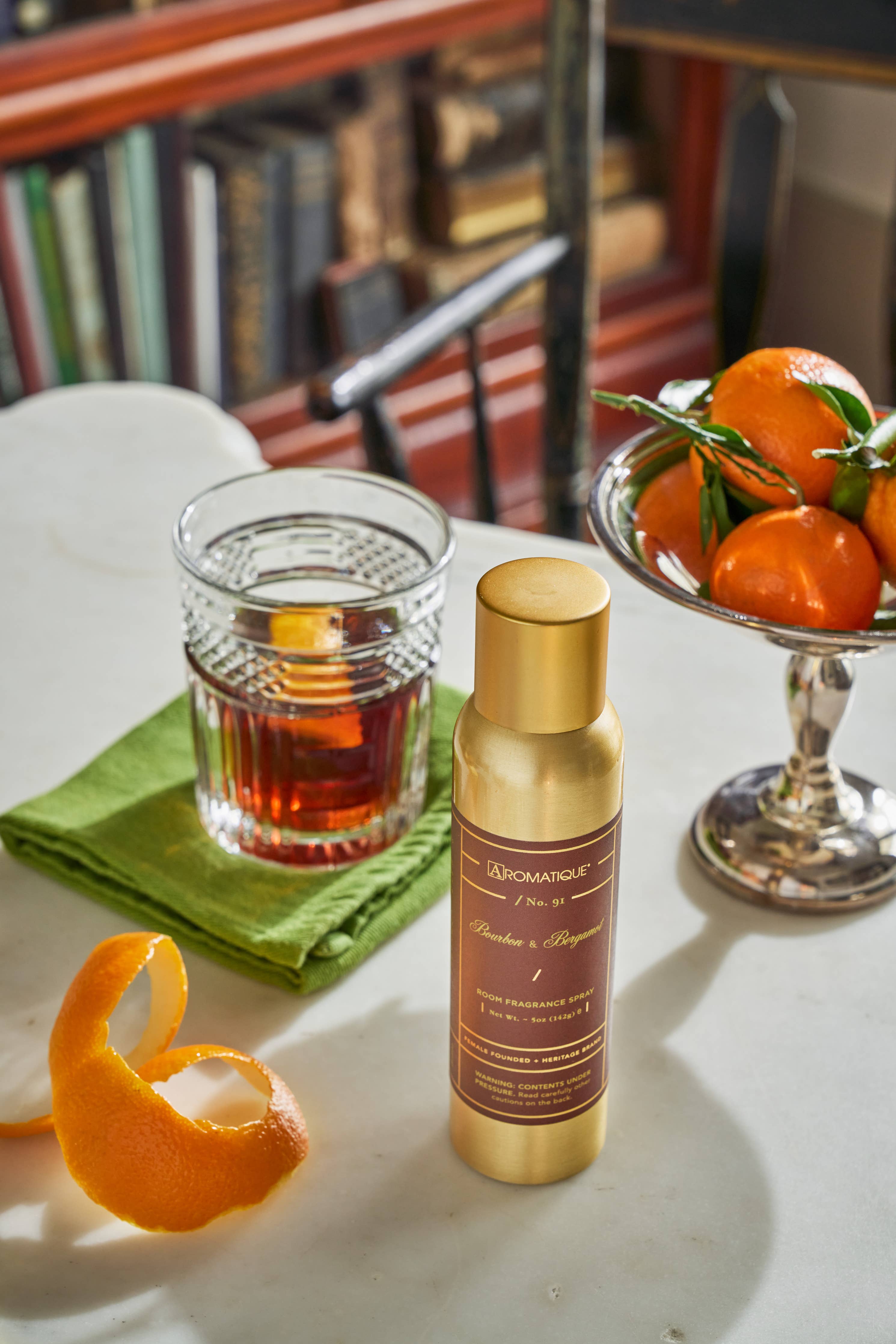 Aerosol Room Spray - Bourbon & Bergamant Diffusers Aromatique