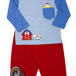Farm Boys Color Block Knit T-Shirt Boys Shirts + Polos Claire & Charlie