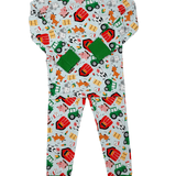 Farm Friends L/S Pant Set Kids Pajamas Twinkling Star