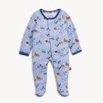 Farm to Cradle Modal Footie Baby Sleepwear Magnetic Me