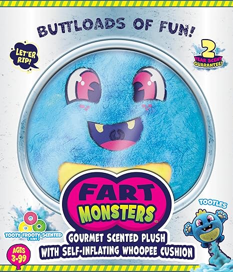 Fart Monsters - Assorted Toys Scentco Tootles (Raspberry Candy)