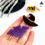 Mini Hair Clips - Bat Hair Accessories TheDivaSoap