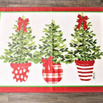 Bamboo Mat - Tree Trio Seasonal Trade Cie