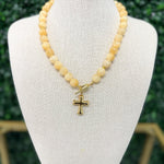 Fierce & Faithful Beaded Necklace Necklaces Hart Designs