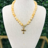 Fierce & Faithful Beaded Necklace Necklaces Hart Designs