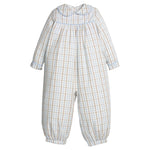 Finn Longall - Winthrop Plaid Boys Bubbles + Rompers Little English
