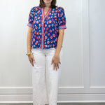 Firecracker Floral Top Tops Entro