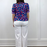 Firecracker Floral Top Tops Entro