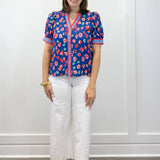 Firecracker Floral Top Tops Entro