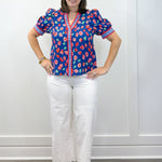 Firecracker Floral Top Tops Entro