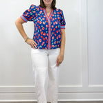 Firecracker Floral Top Tops Entro