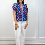 Firecracker Floral Top Tops Entro