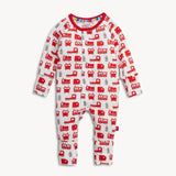Fired Up Modal Convertible Coverall Baby Sleepwear Magnetic Me