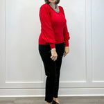 Firelight Sweater - Tomato Red Sweaters &Merci