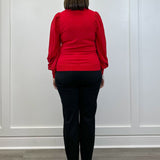 Firelight Sweater - Tomato Red Sweaters &Merci