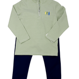 Fishing Lure 1/4 Zip Pullover Boys Sweaters + Sweatshirts Itsy Bitsy
