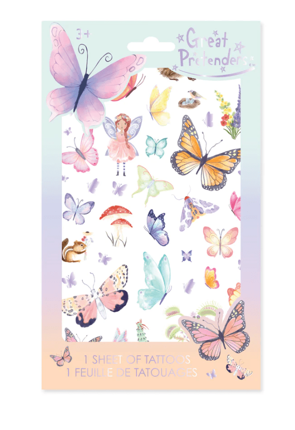 Float Like a Butterfly Tattoos Kids Misc Accessories Great Pretenders