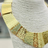 Floating Collar Necklace - Gold Necklaces TWO FORTY TWO