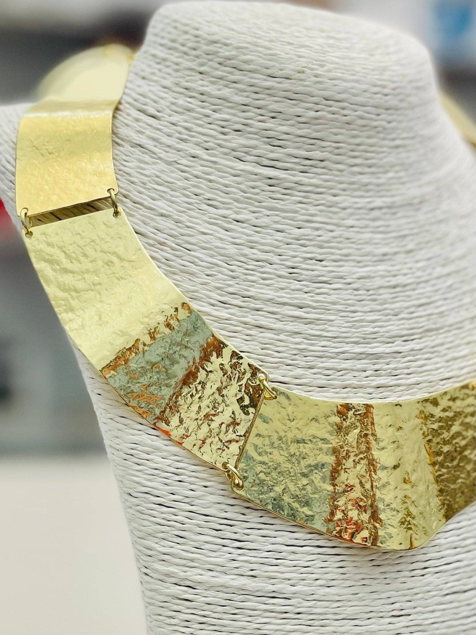 Floating Collar Necklace - Gold Necklaces TWO FORTY TWO