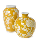 Flora & Fauna Yellow Floral Vase - Assorted Home Decor Two's Company