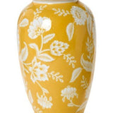 Flora & Fauna Yellow Floral Vase - Assorted Home Decor Two's Company Tall
