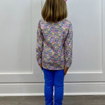 Floral 1/4 Zip Pullover Set Girls Sets Trotter Street Kids