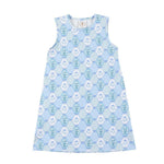 Floral Blues Sleeveless Susie Swing Dress Girls Play Dresses Cypress Row