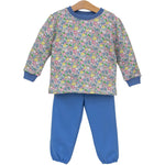 Floral French Terry Set Girls Sets Trotter Street Kids