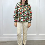 Floral Reverie Top - Black Tops Jodifl