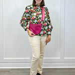 Floral Reverie Top - Black Tops Jodifl