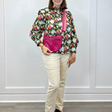 Floral Reverie Top - Black Tops Jodifl