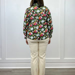 Floral Reverie Top - Black Tops Jodifl