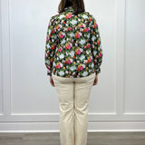 Floral Reverie Top - Black Tops Jodifl