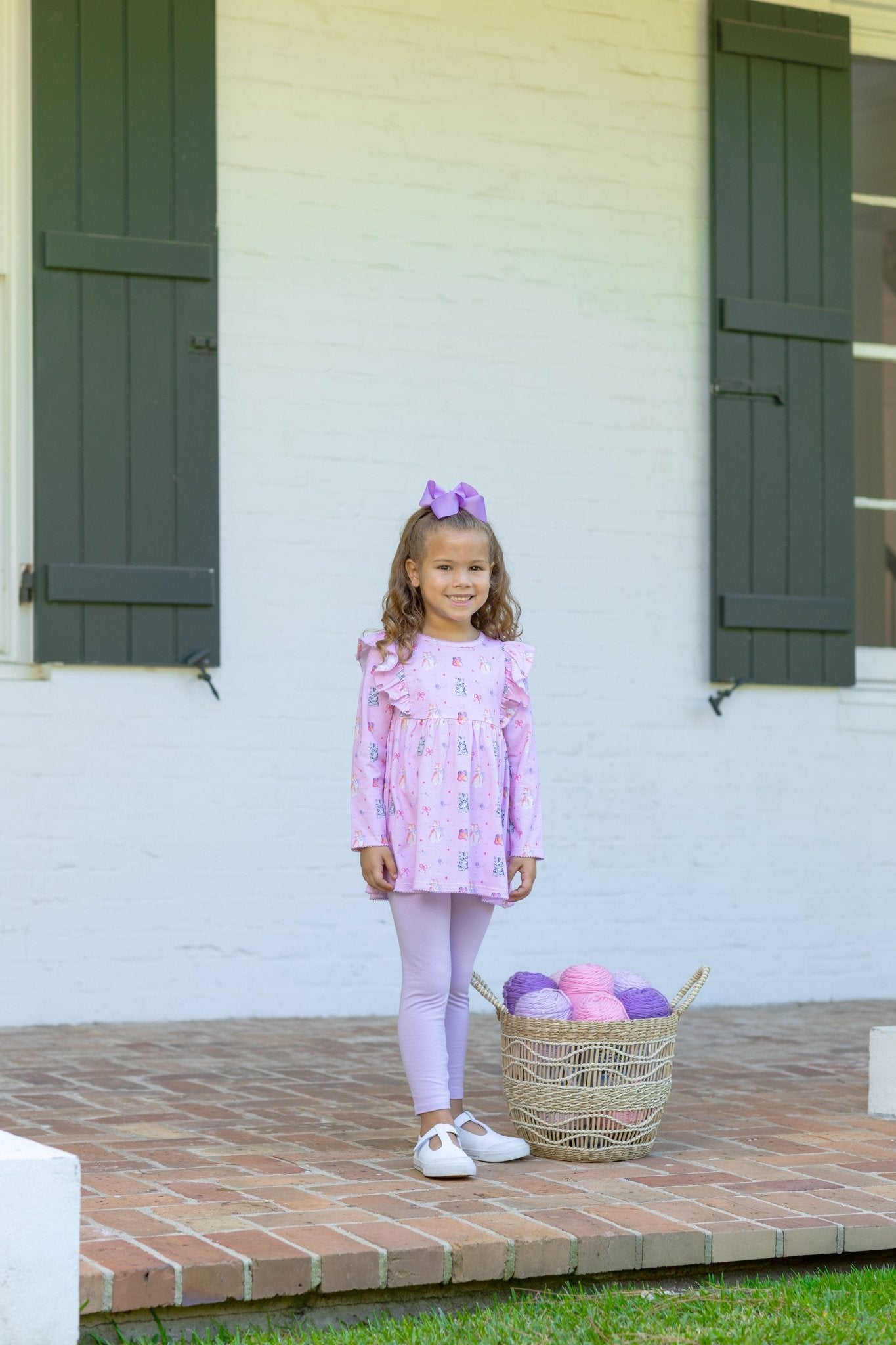 Fluffy Friends Pant Set Girls Sets Trotter Street Kids