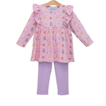Fluffy Friends Pant Set Girls Sets Trotter Street Kids