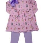 Fluffy Friends Pant Set Girls Sets Trotter Street Kids