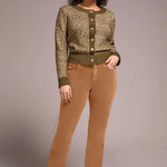 Fly Front 5 Pocket Corduroy Pant - Bran Pants Tribal