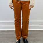Fly Front 5 Pocket Corduroy Pant - Bran Pants Tribal