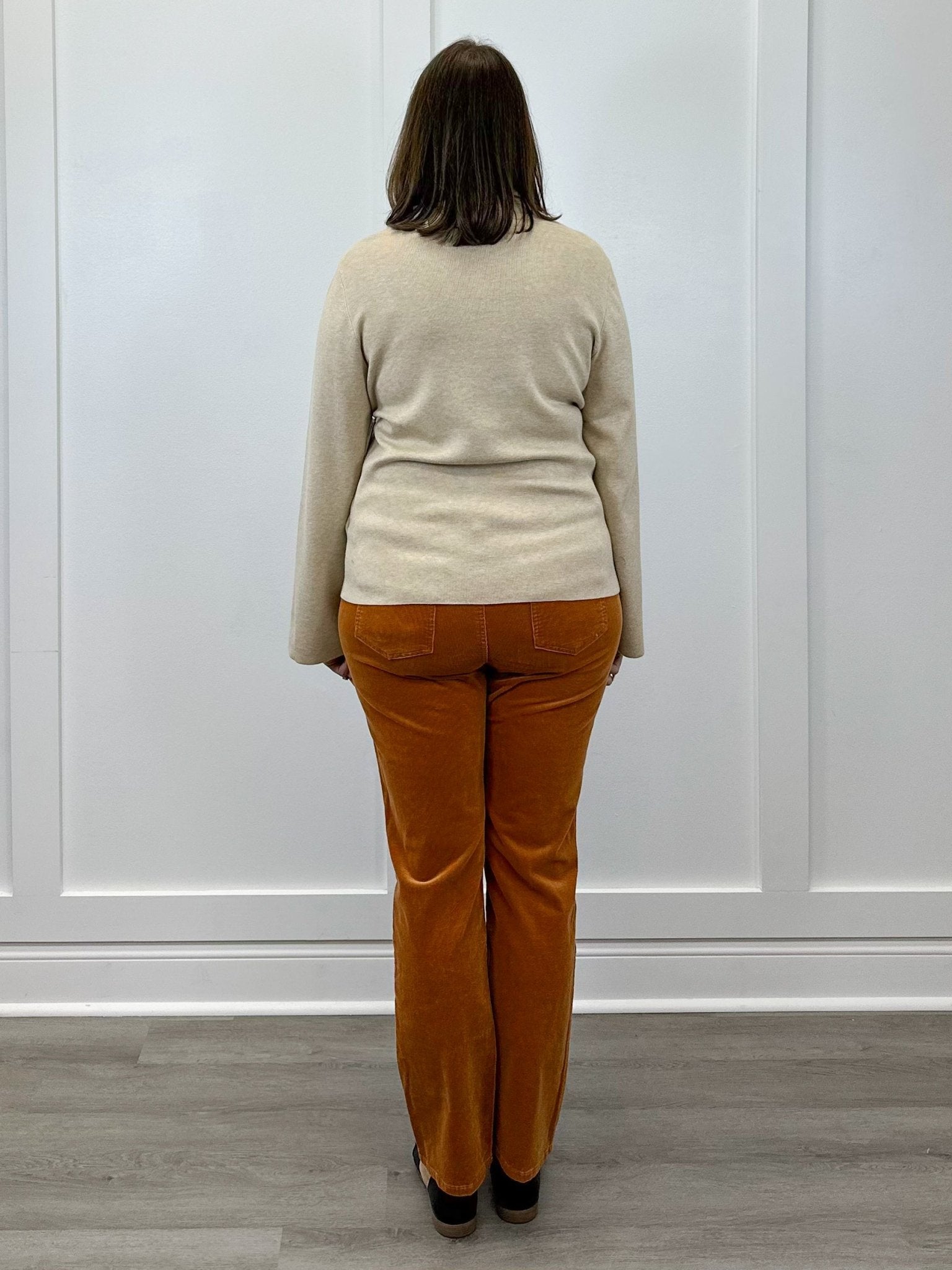 Fly Front 5 Pocket Corduroy Pant - Bran Pants Tribal