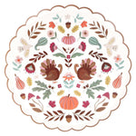 Folk Fall Dinner Plates Seasonal Meri Meri