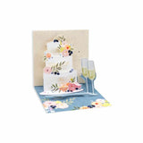 Fondant Cake Greeting Card Paper Goods Up With Paper