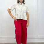 Freedom Flair Peplum Top Tops Entro