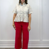 Freedom Flair Peplum Top Tops Entro