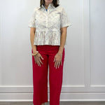 Freedom Flair Peplum Top Tops Entro