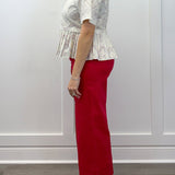 Freedom Flair Peplum Top Tops Entro