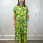 Frenchi Maxi - Summer Green Long Dresses Briton Court