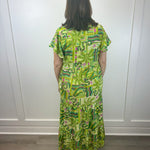 Frenchi Maxi - Summer Green Long Dresses Briton Court